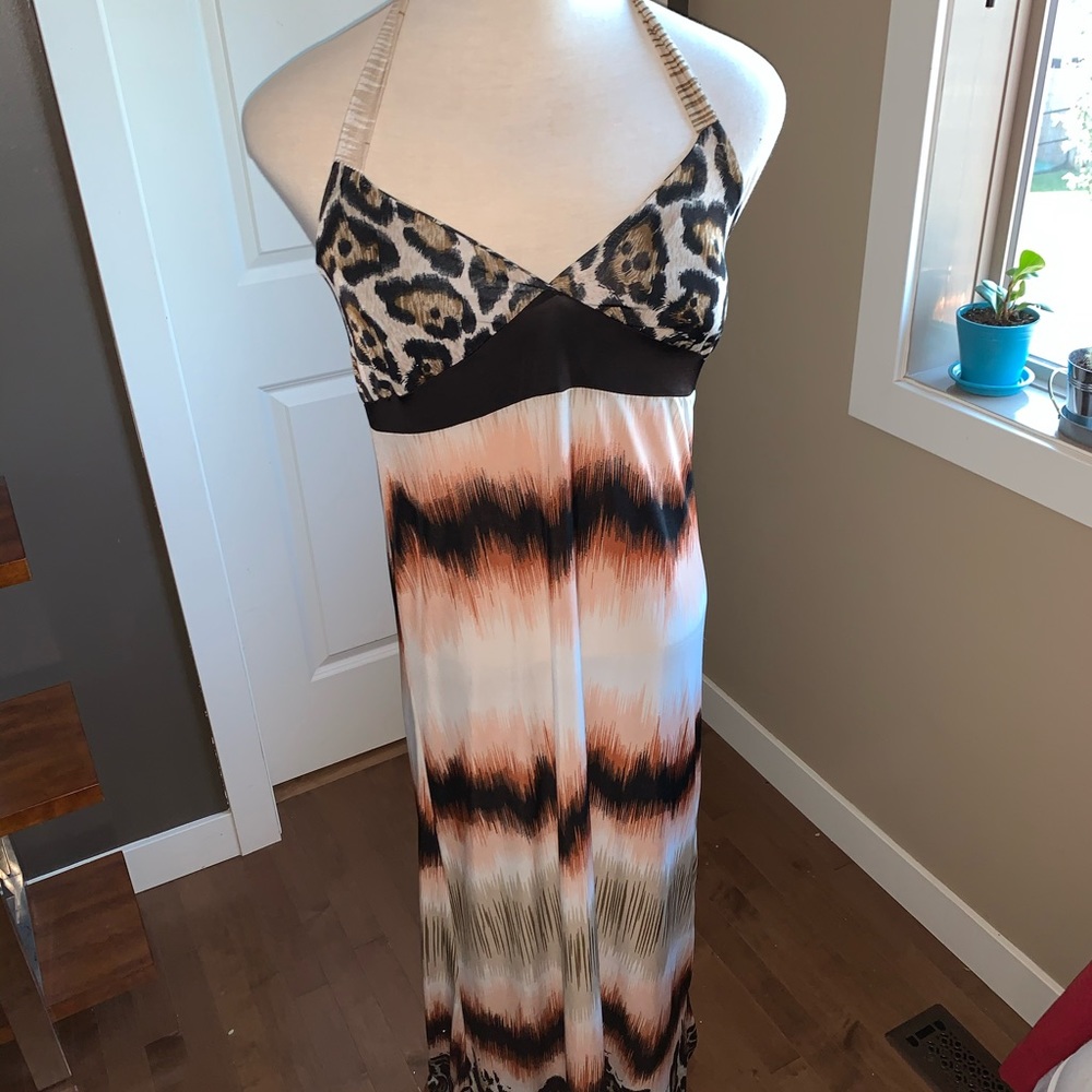 XL stretchy maxi dress